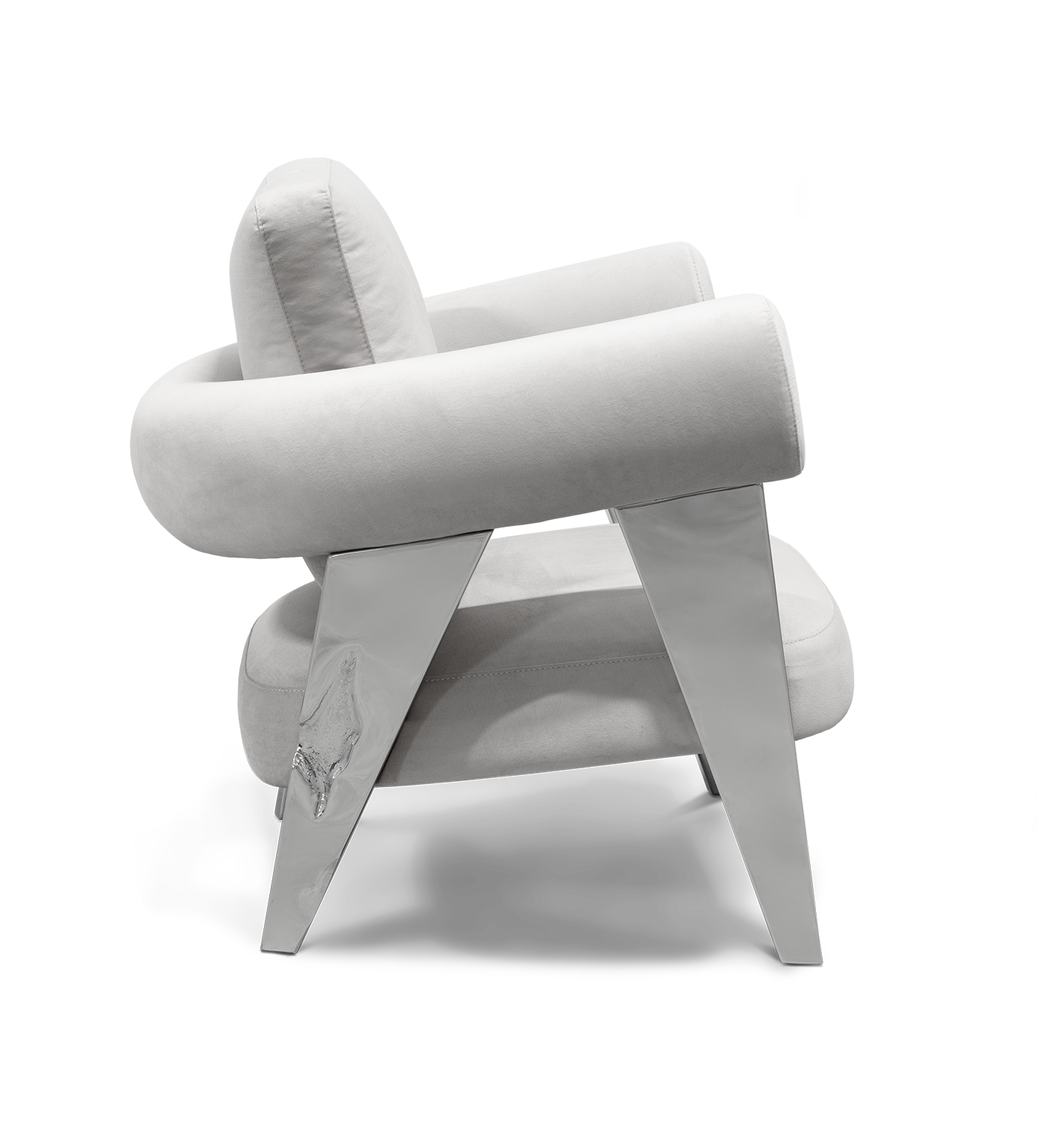 Enigma Grey Designer Armchair