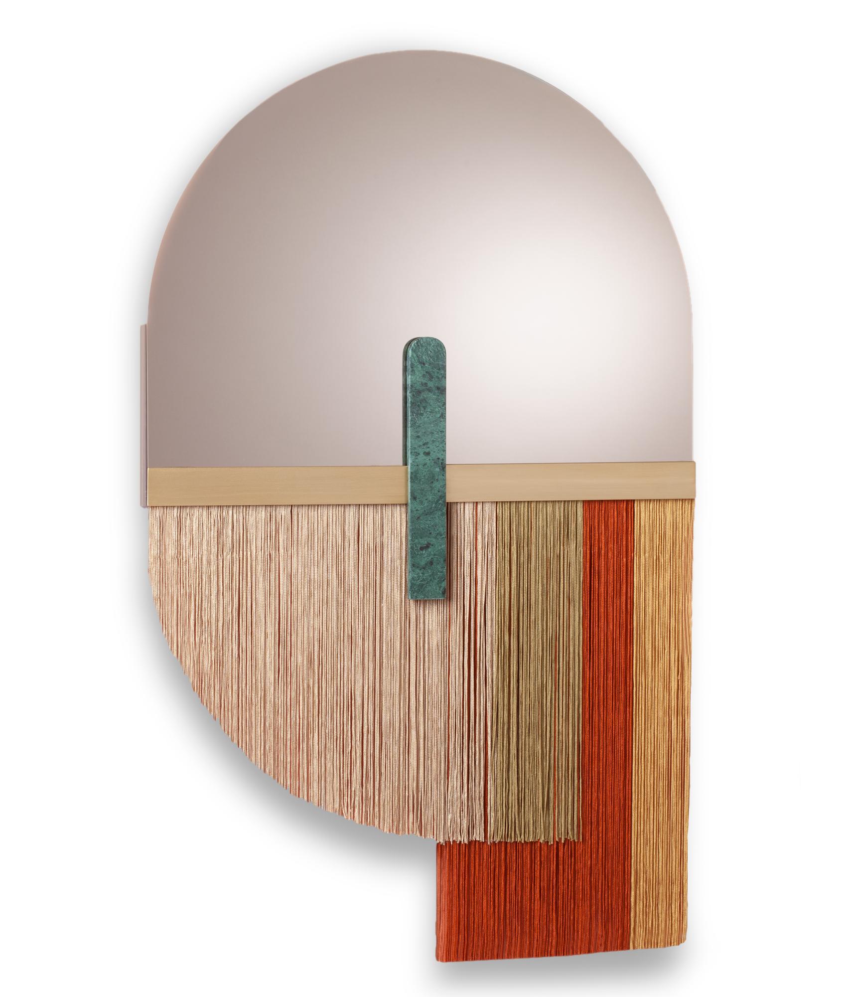 Souk Red Wall Mirror