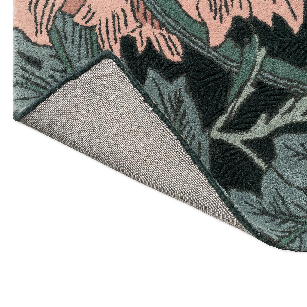 Honeysuckle & Tulip Teal Rug