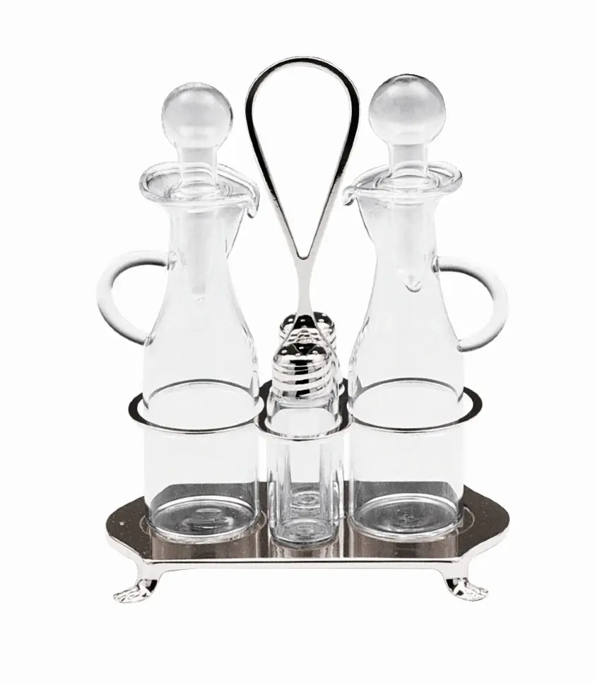 Silver-Plated Cruet Set