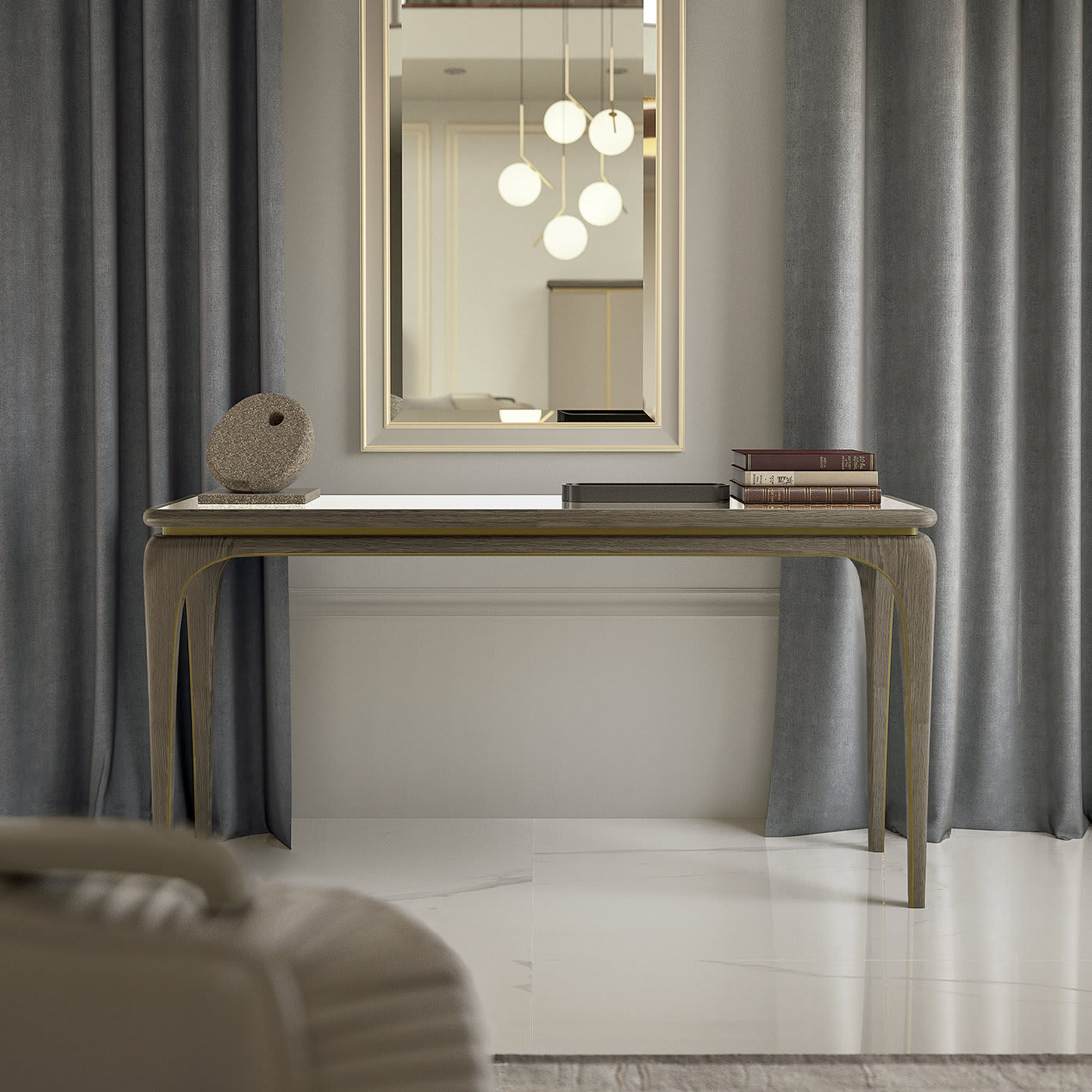 Handcrafted Elegance Console
