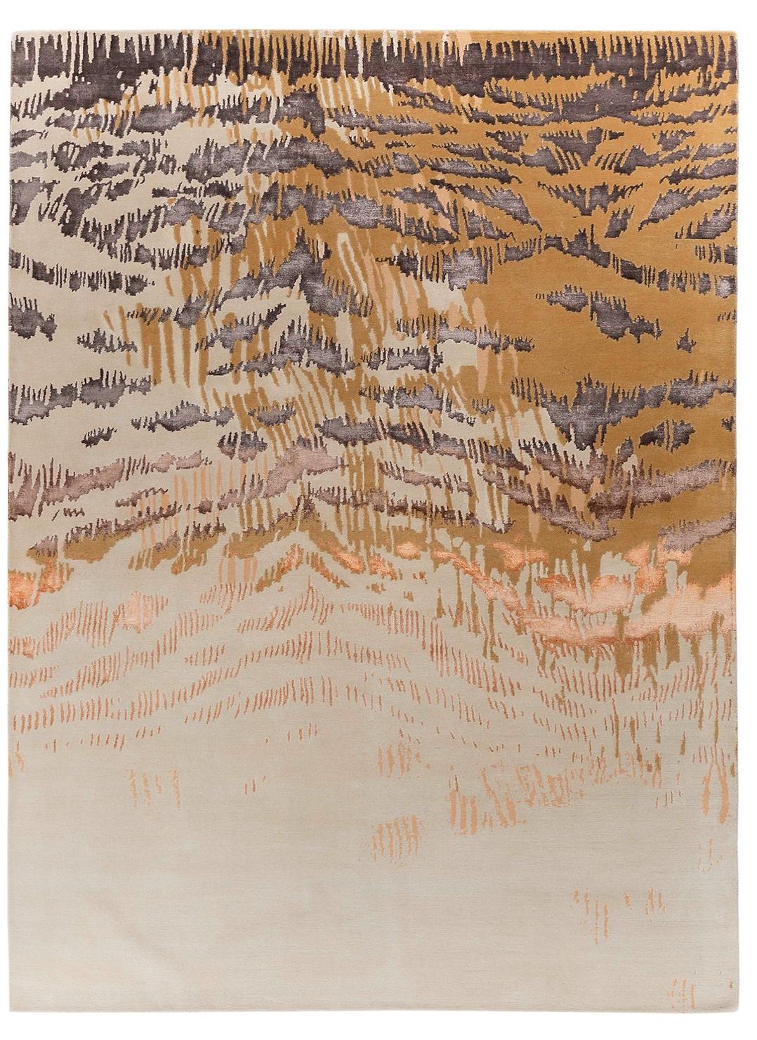 Hand-Knotted Indian Rug
