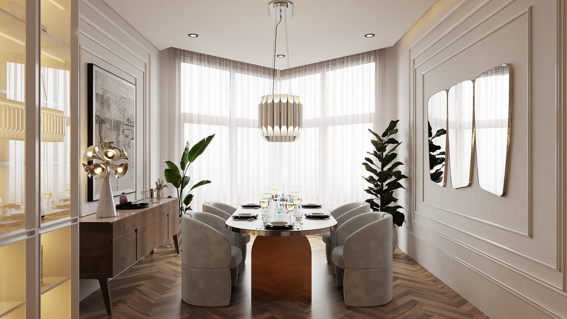 Dynamic Sphere Snooker Suspension Lamp - 1