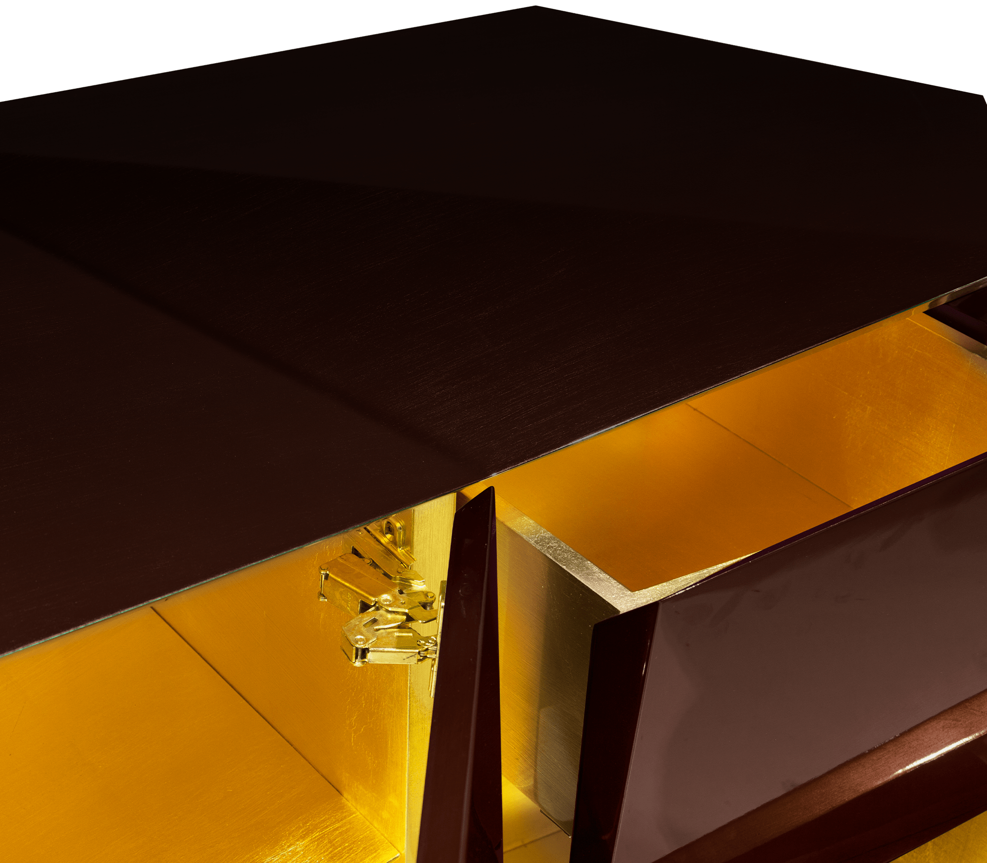 Prism Chocolate Designer Sideboard