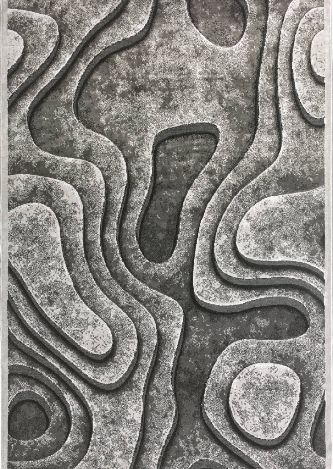 Gabrielle Grey Rug | Size: 160 x 235 cm
