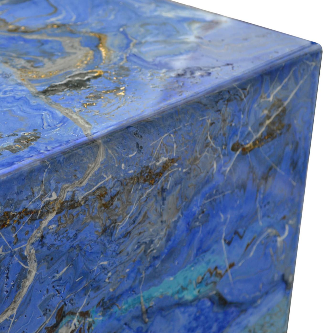 Ultramarine Artisanal Side Table