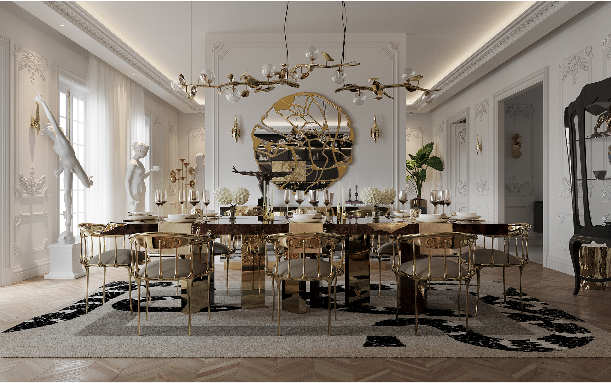 Olympus Patina Suspension Lamp