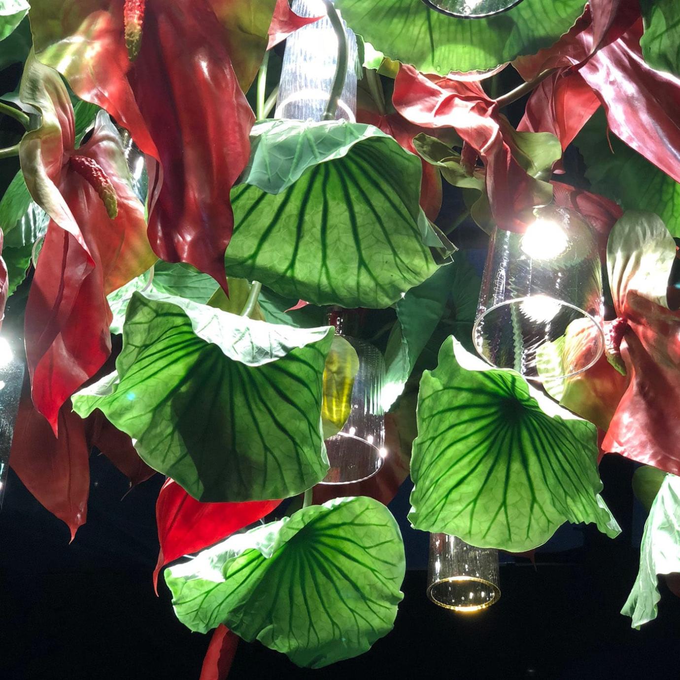 Anthurium Statement Chandelier