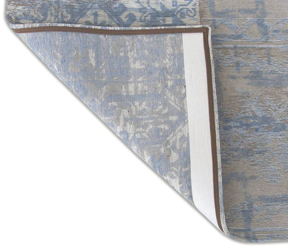 Vintage Patchwork Style Rug Gustavian