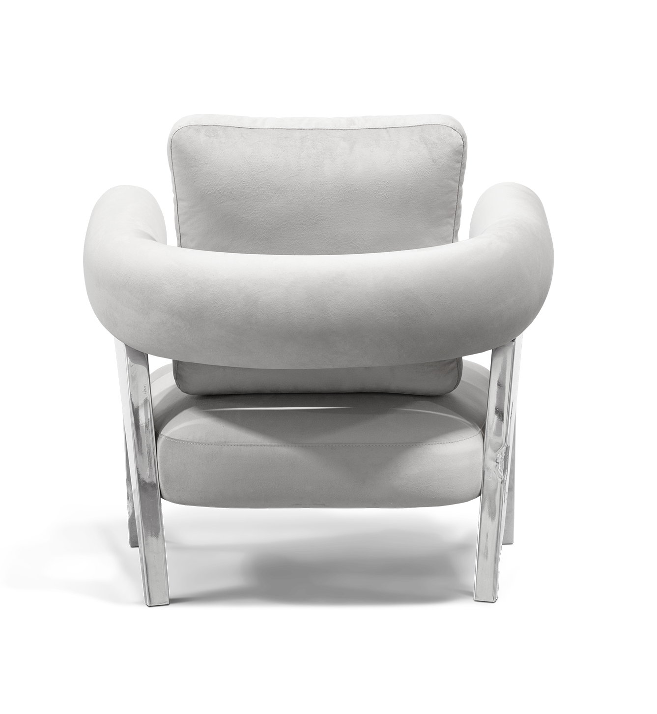 Enigma Grey Designer Armchair