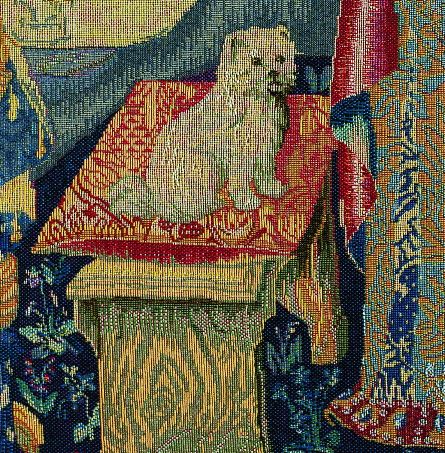 Lady with the Dog French Tapestry