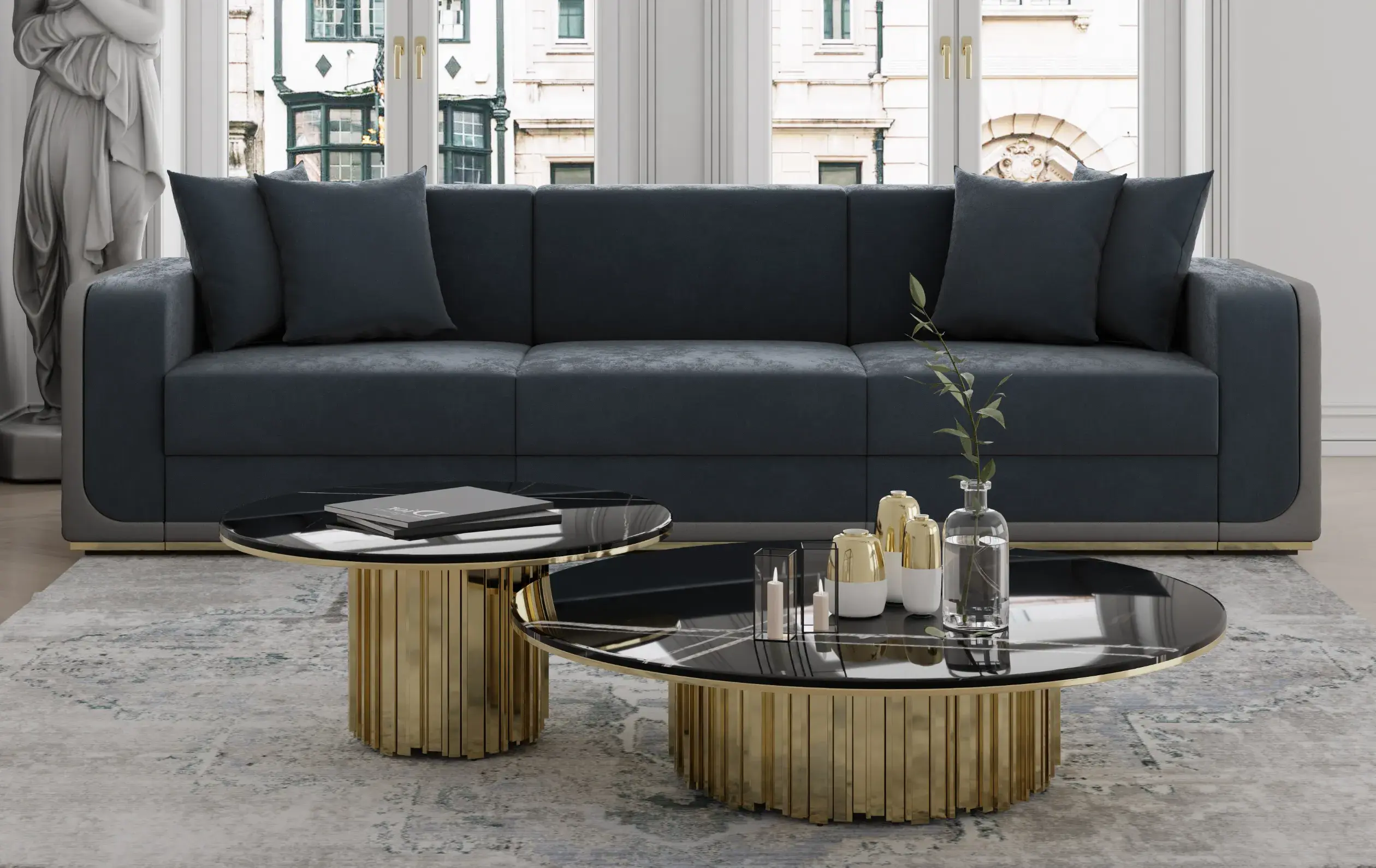 Majestic Trio Coffee Table - 8