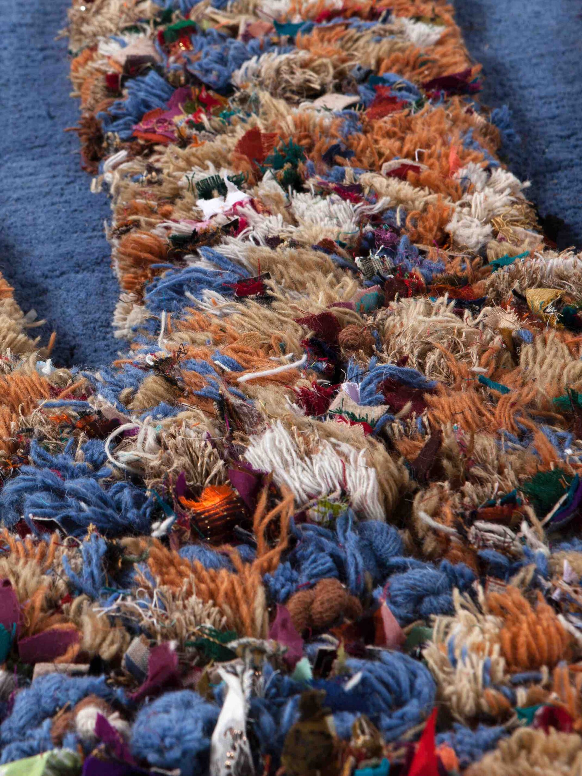 Hand Round Designer Wool Rug