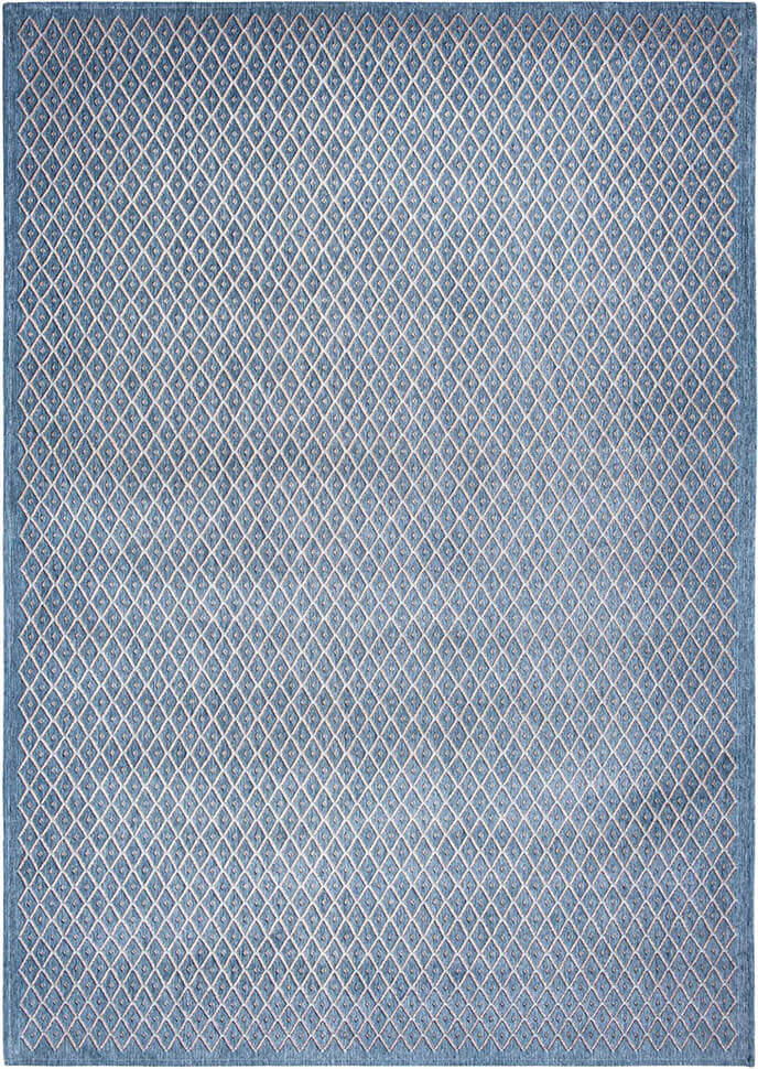 Rombo 9036 Blu Grigio Rug ☞ Size: 240 x 340 cm