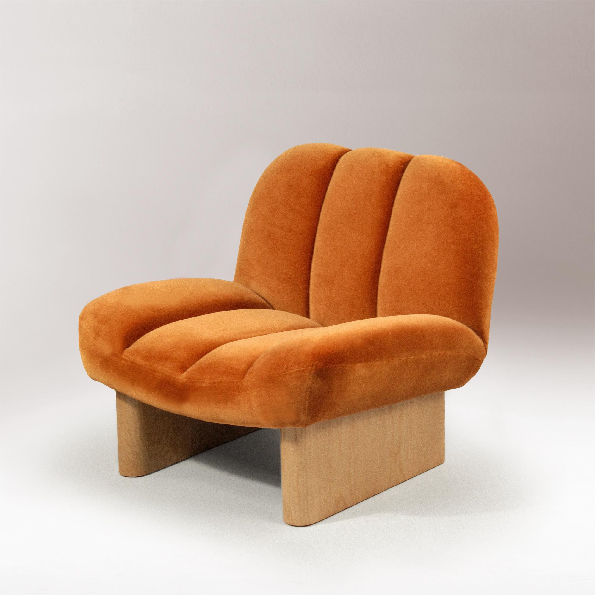 Colin Orange Armchair