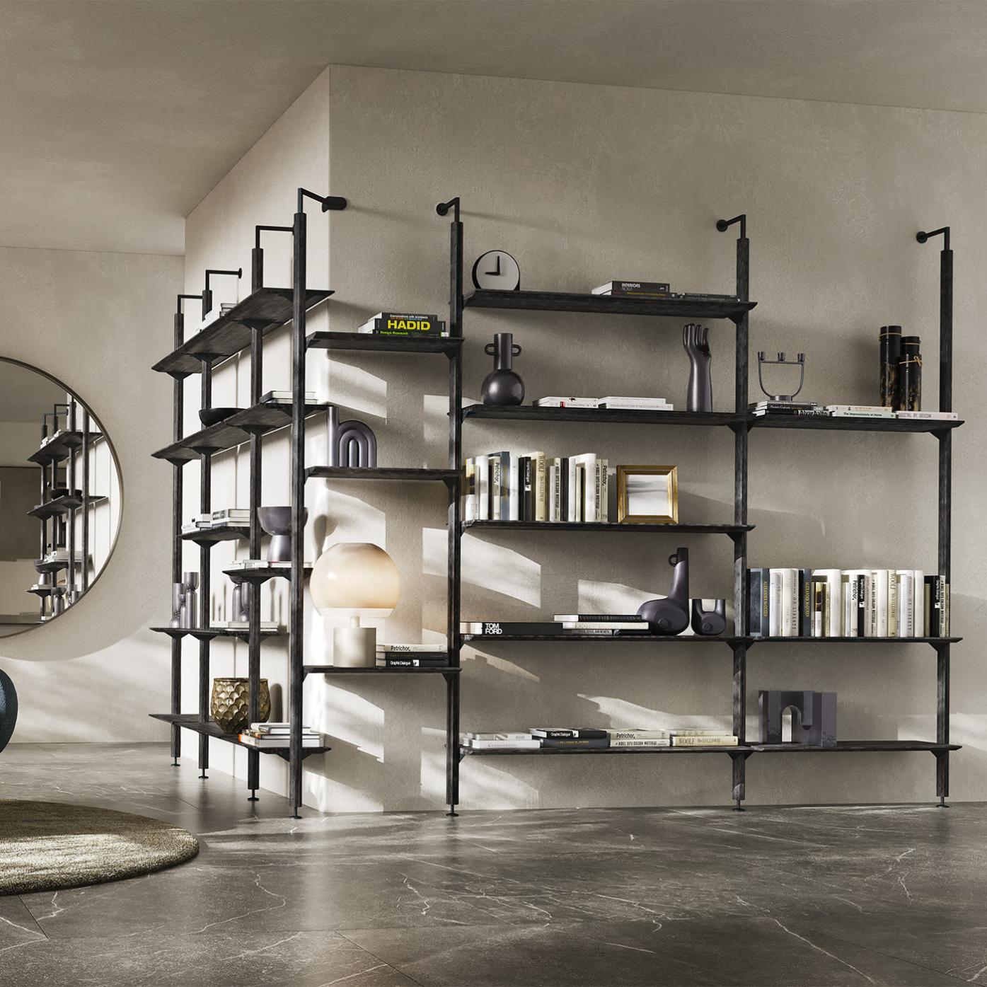 Octagon Bookshelf
