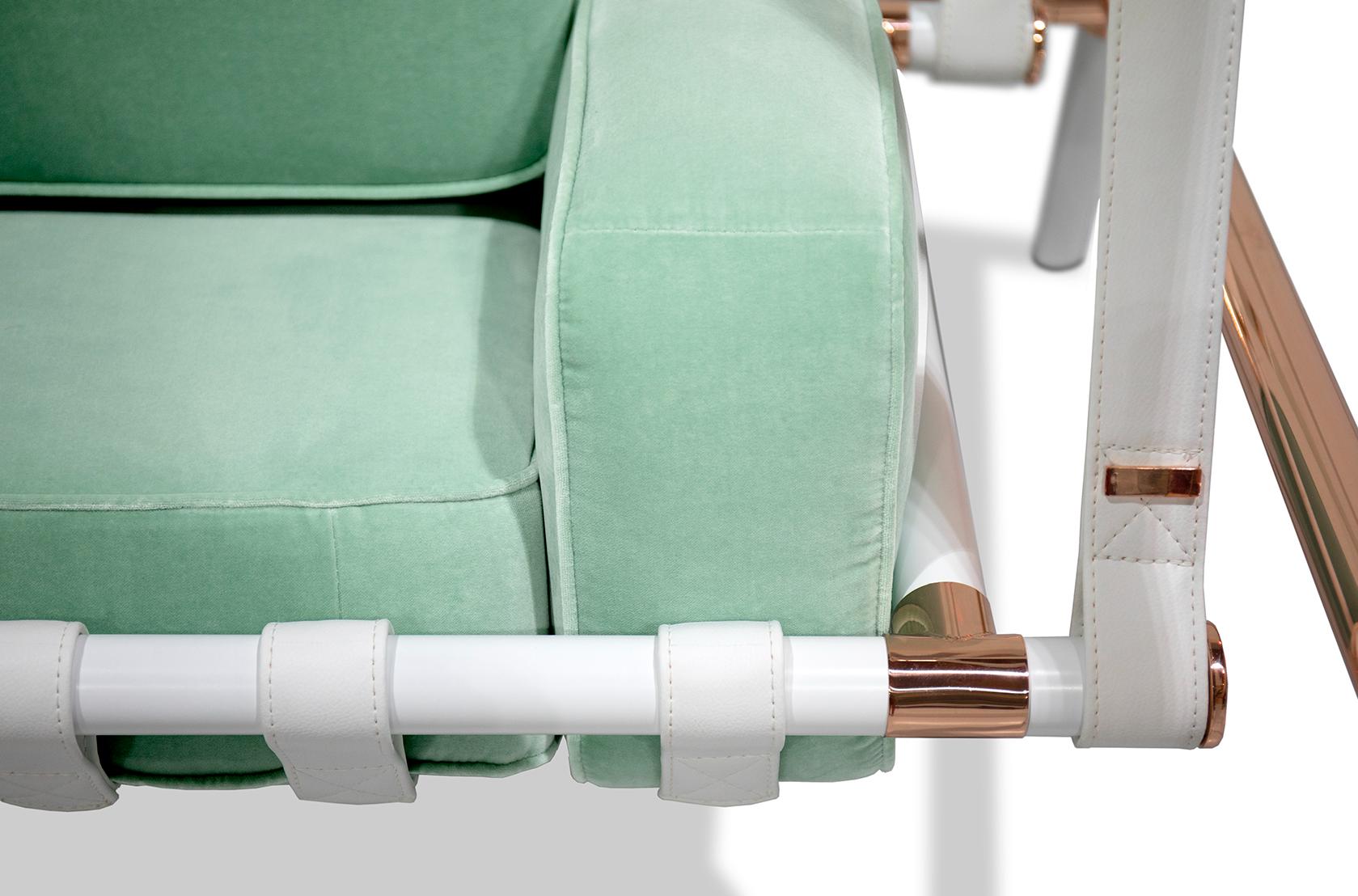 Cloud Green Swing Chair