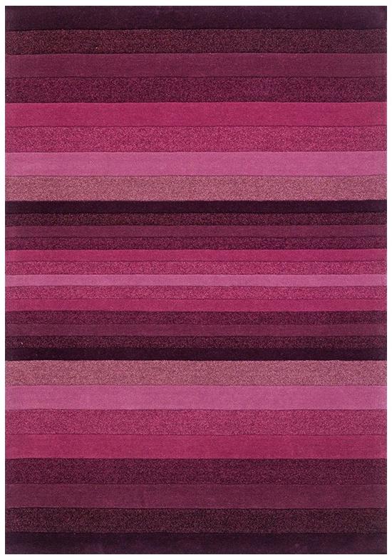 Handloom Purple Rug | Size: 140 x 200 cm