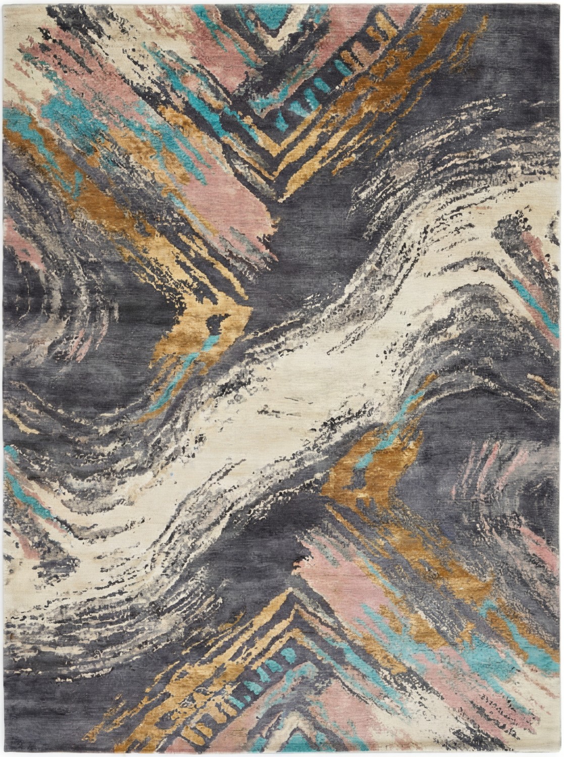 Marble Flux Fine Rug