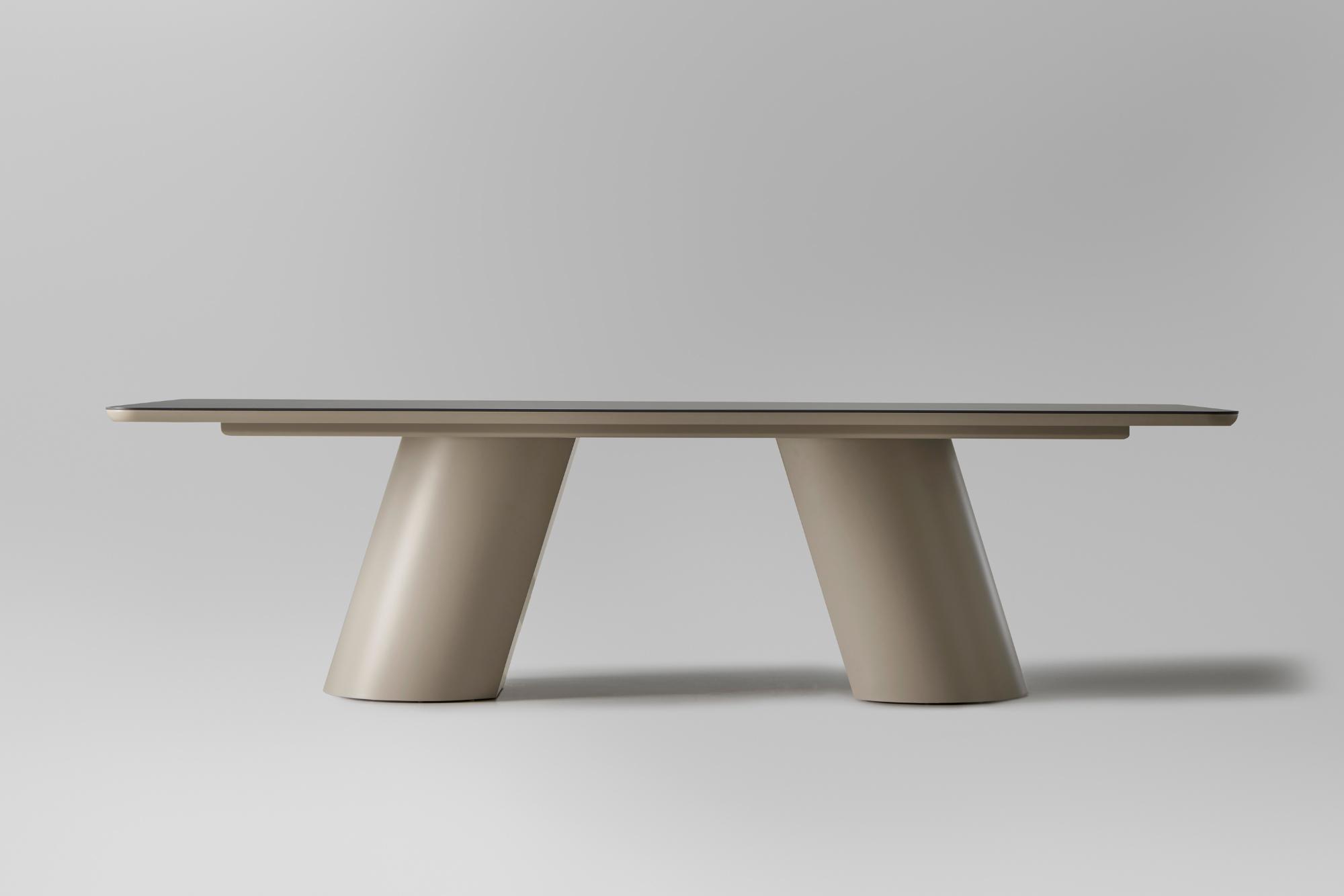 Altea Brown Ceramic Dining Table
