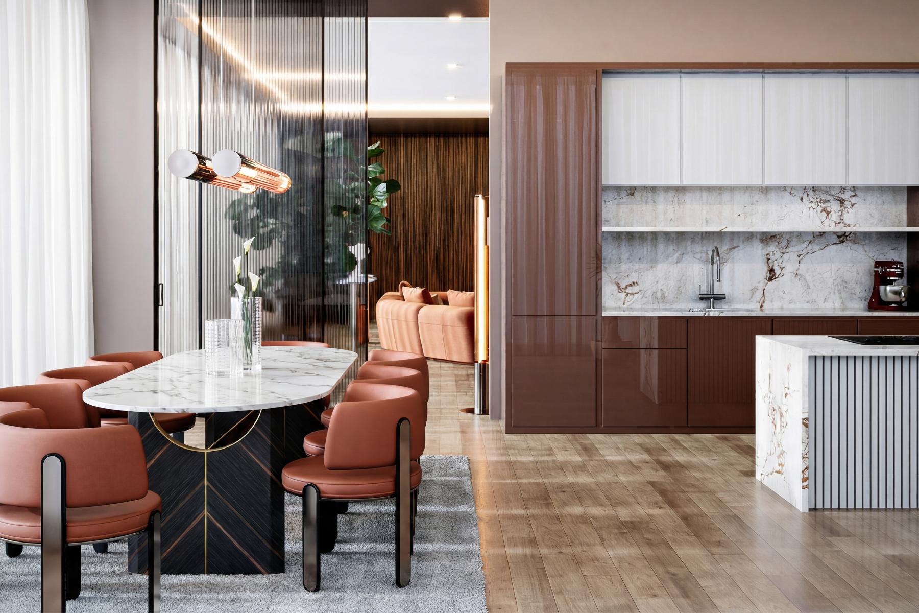 Aspire Marble Dining Table