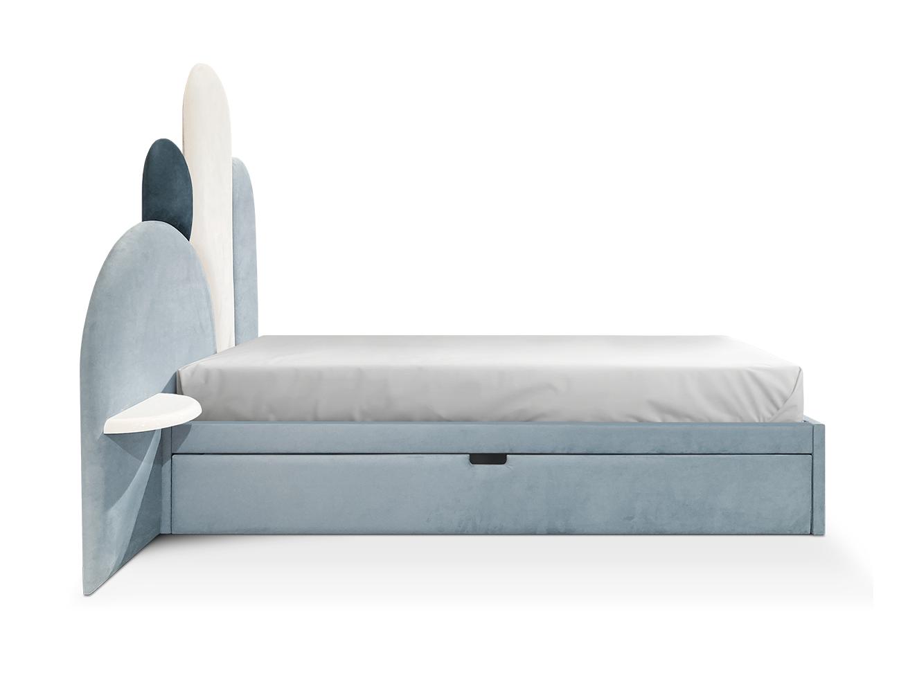 Highland Warrior Elegant Kids Bed | Configuration: 1 Drawer | Mattress Size: 90 x 190 cm