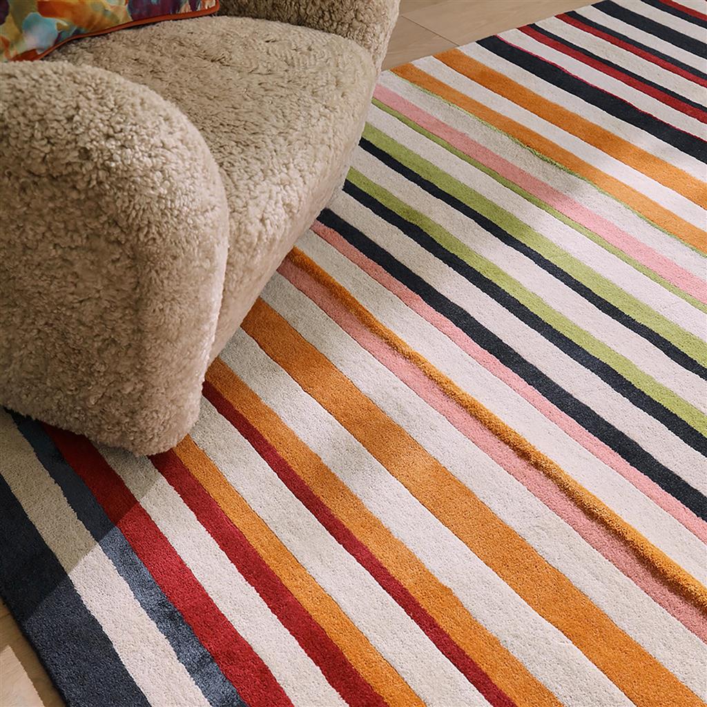 Bloom Pomegranate/Clementine Rug | Size: 170 x 240 cm