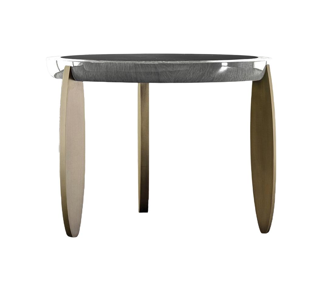Marble Elegance Side Table
