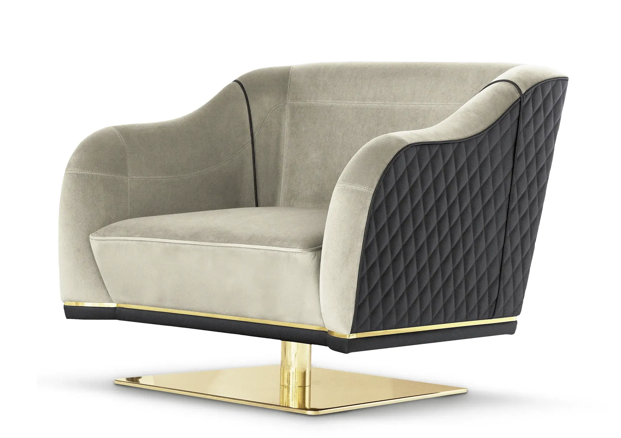 Maverick Swivel Single Sofa