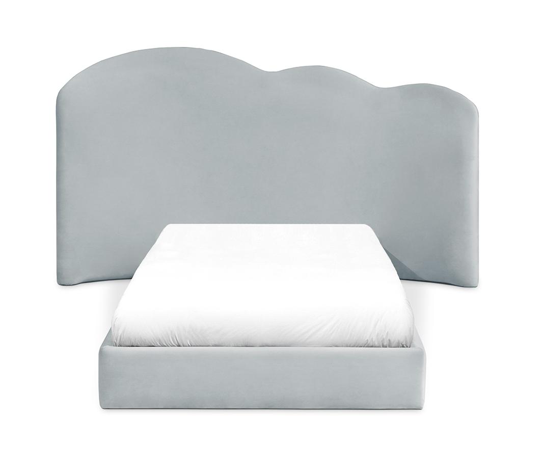 Dreamy Sky Cloud Themed Bed | Mattress Size: 90 x 190 cm
