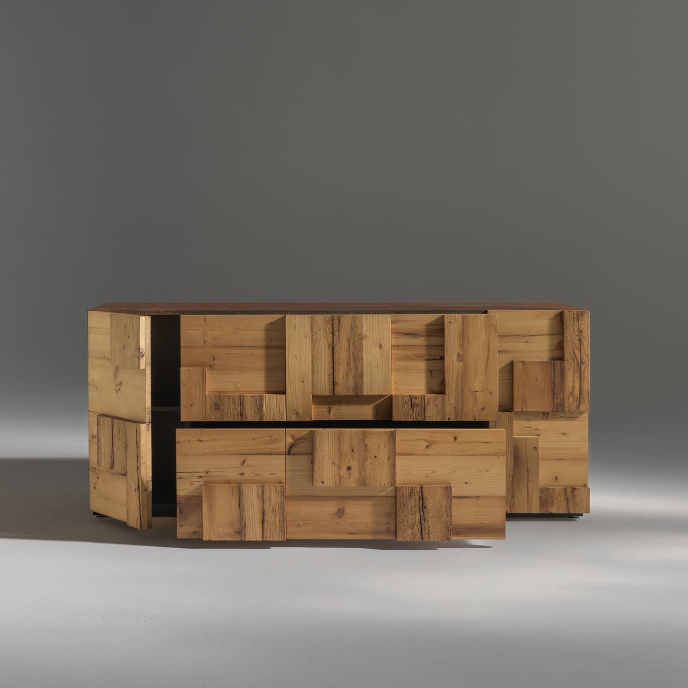 Antique Wooden Sideboard