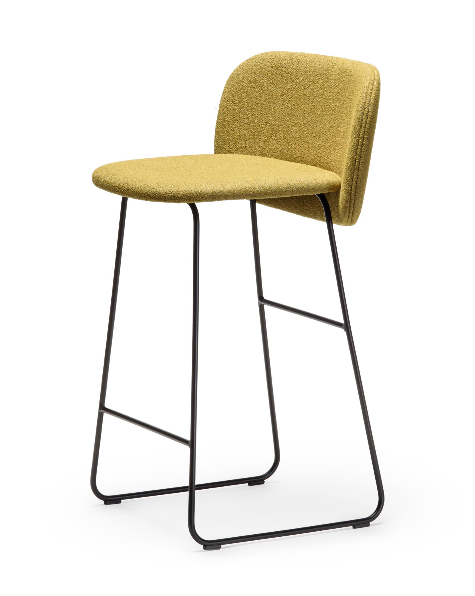 Yellow Chips Bar Stool