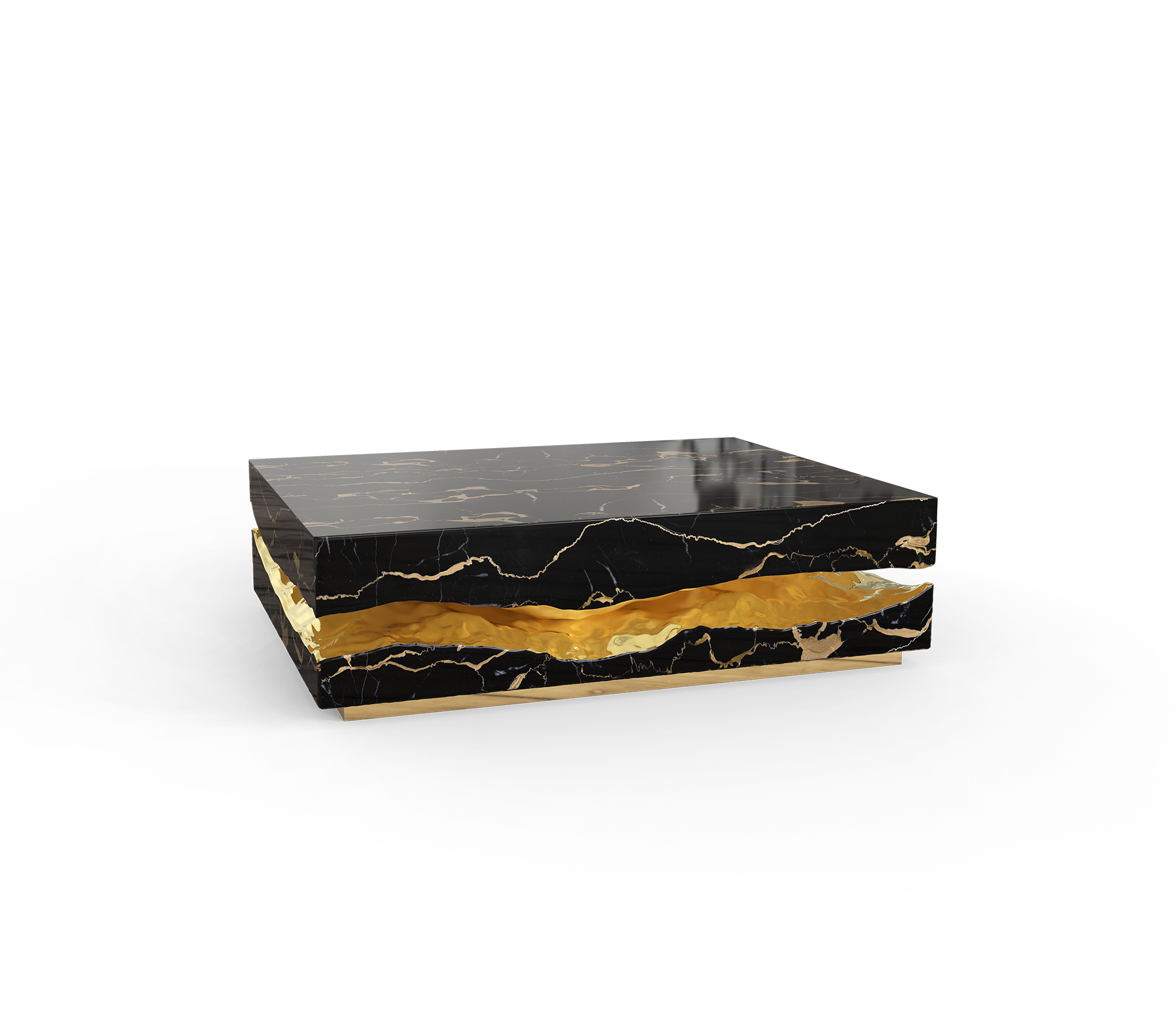 Portoro Marble Designer Table
