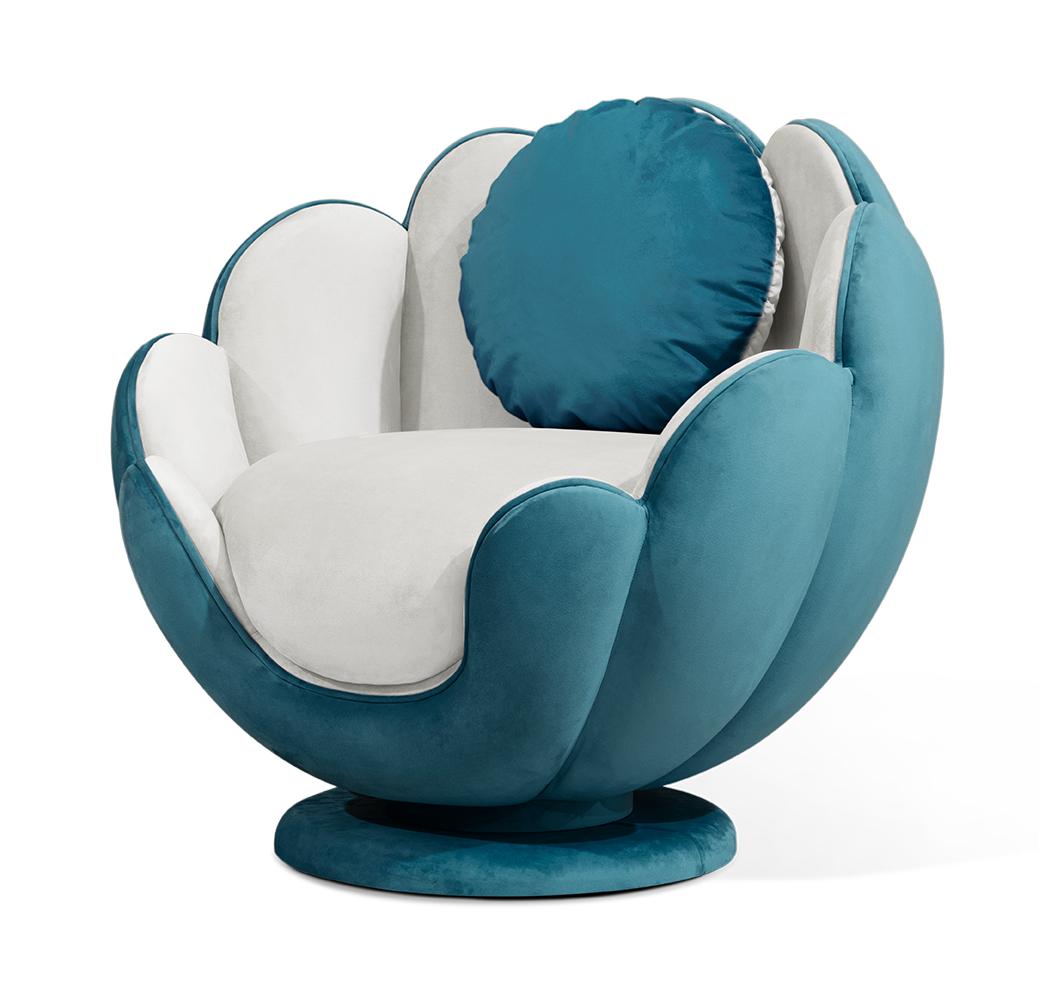 Lotus Serenity Plush Relaxation Chair