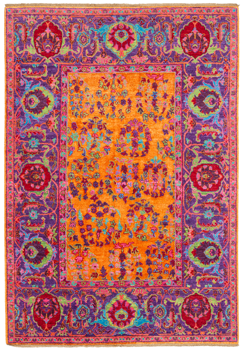 Hand-Knotted Luxury Designer Rug