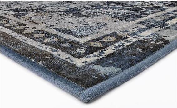Sofia Blue Vintage Power Loom Rug | Size: 160 x 230 cm