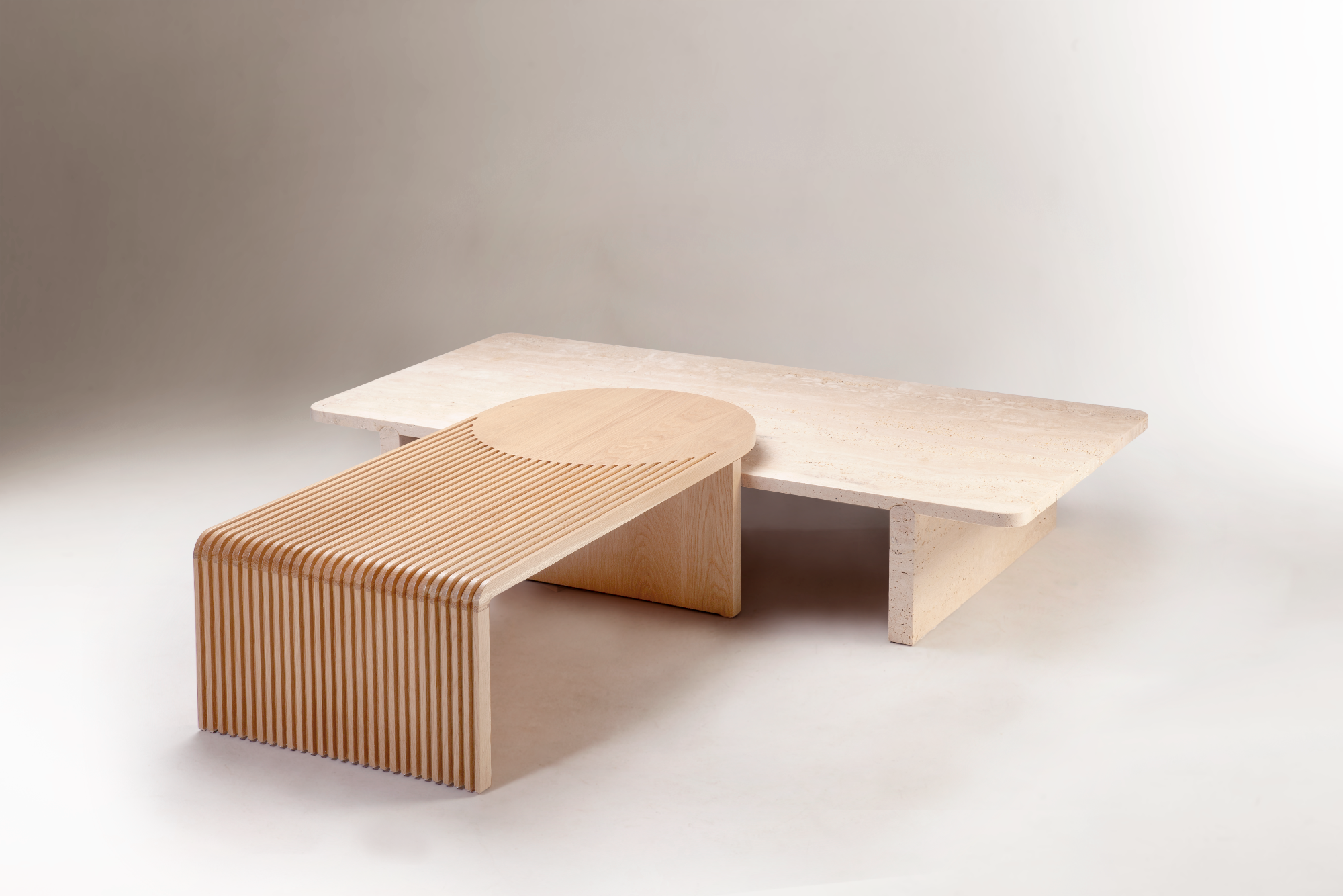 Stick & Stone Coffee Table