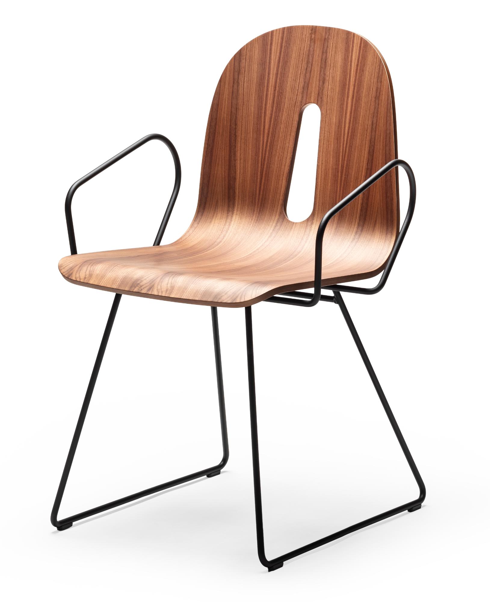 Gotham Woody Walnut Chair
