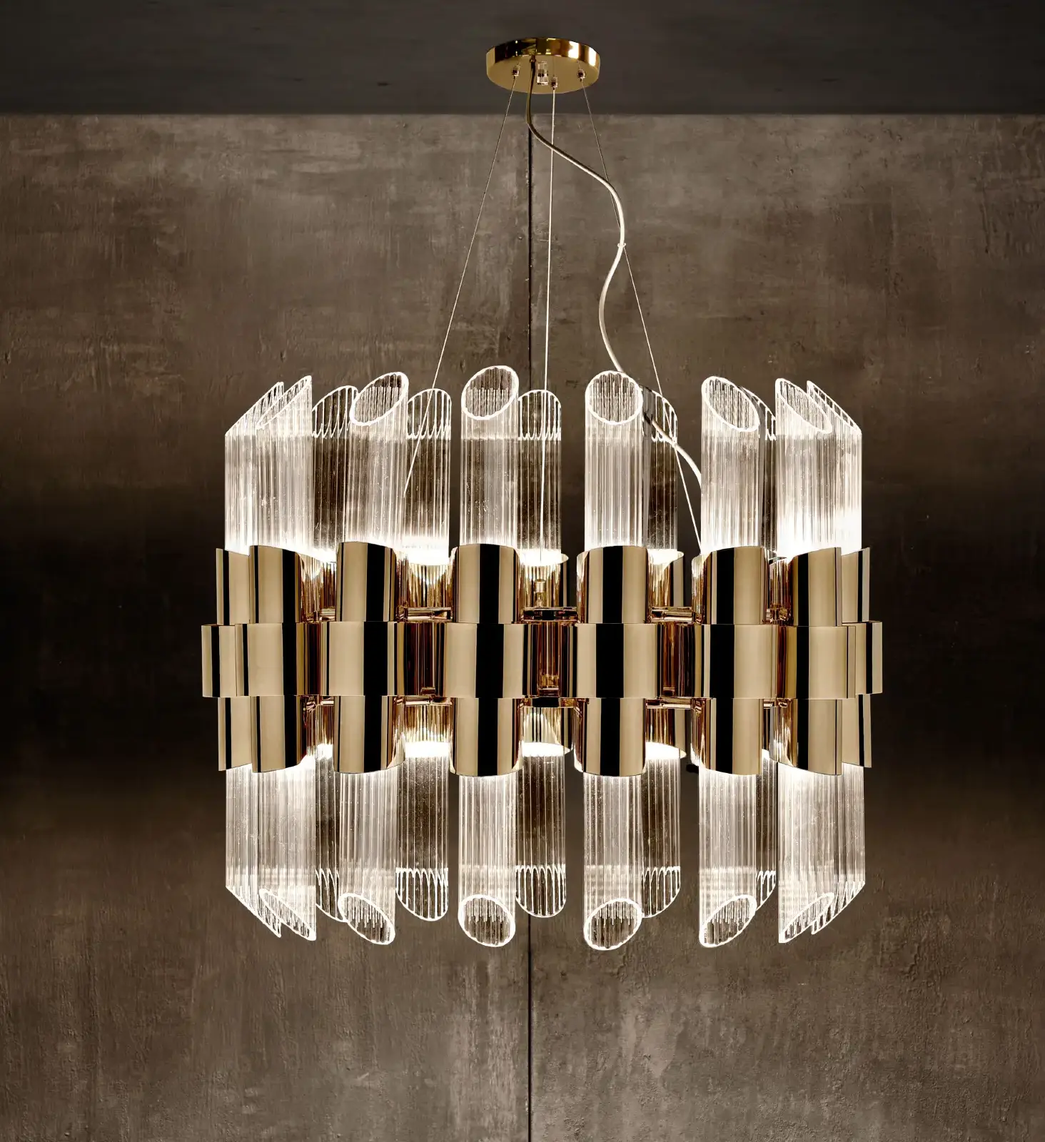 Celestial Round Suspension | Dimensions: Ø 80 cm