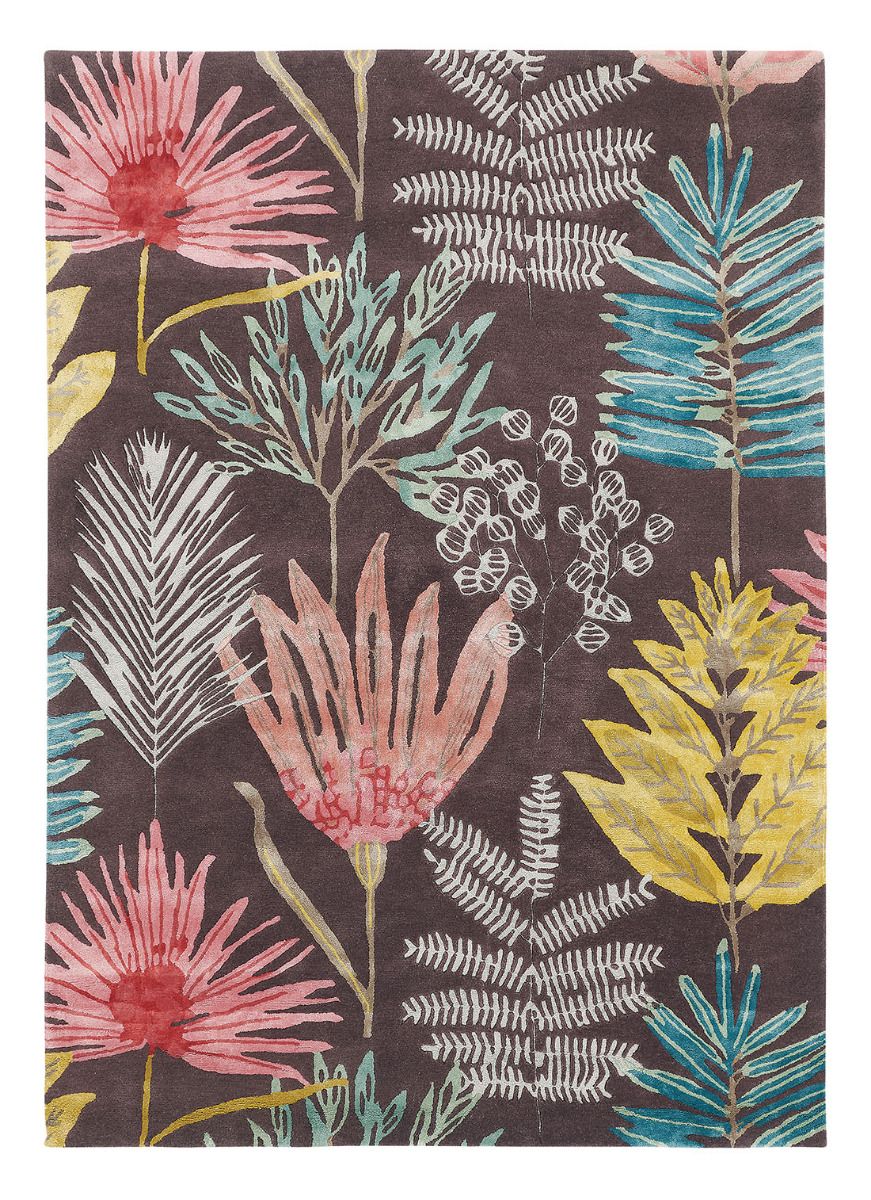 Floral Indian Hand Woven Rug