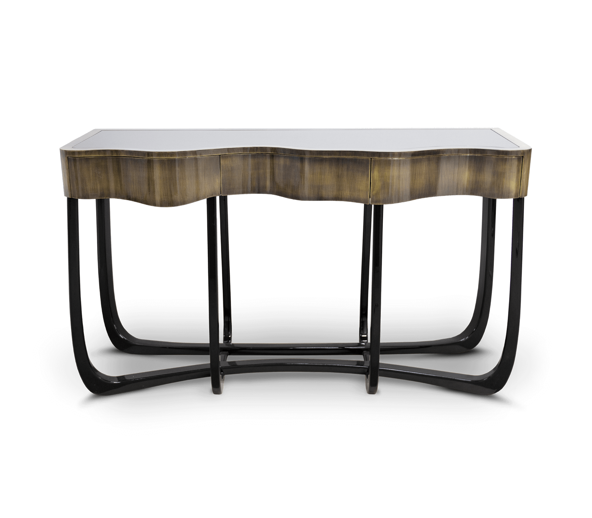 Serpentine Patina Luxe Console