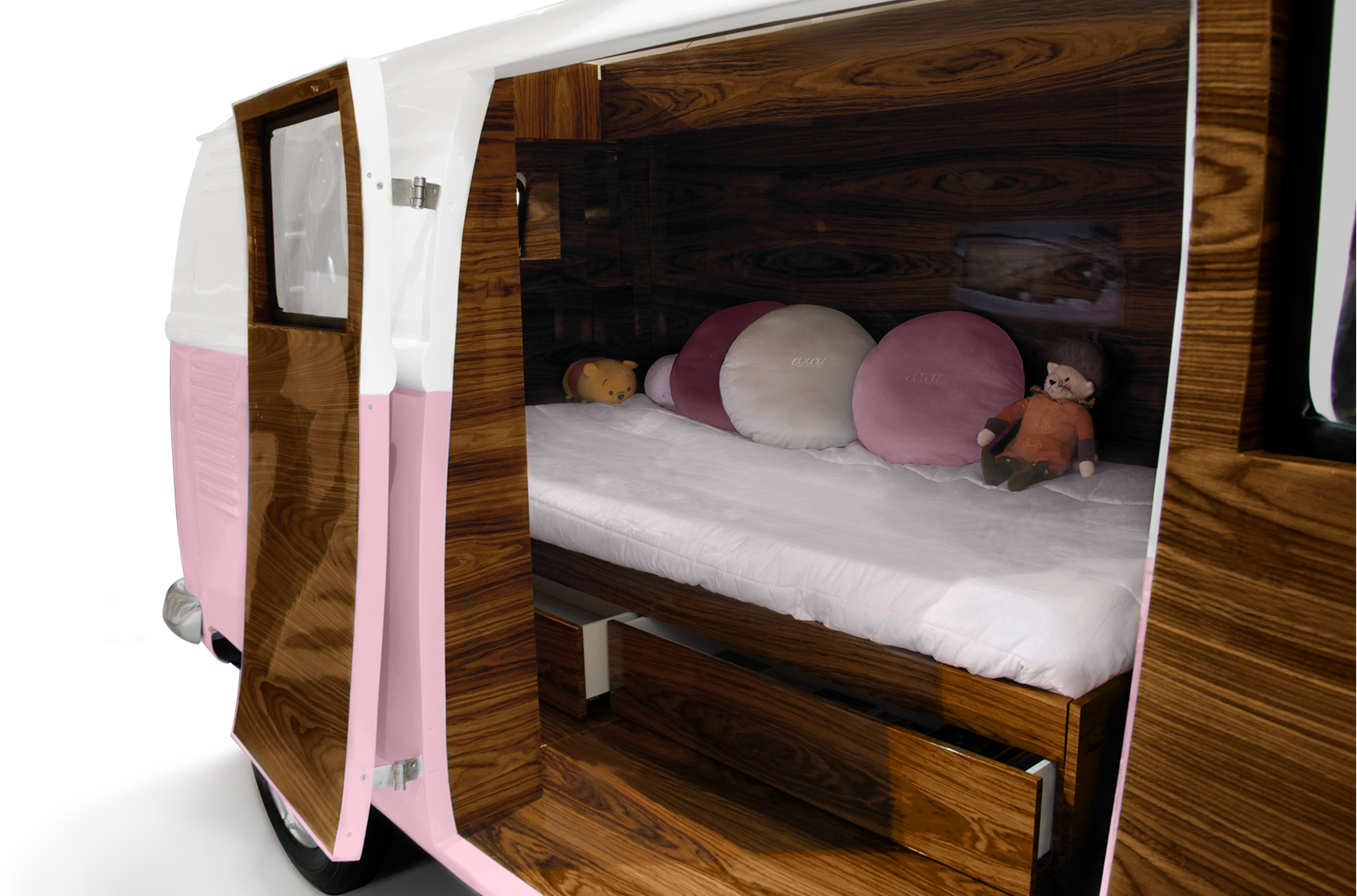 Caravan Pink Bedroom Set