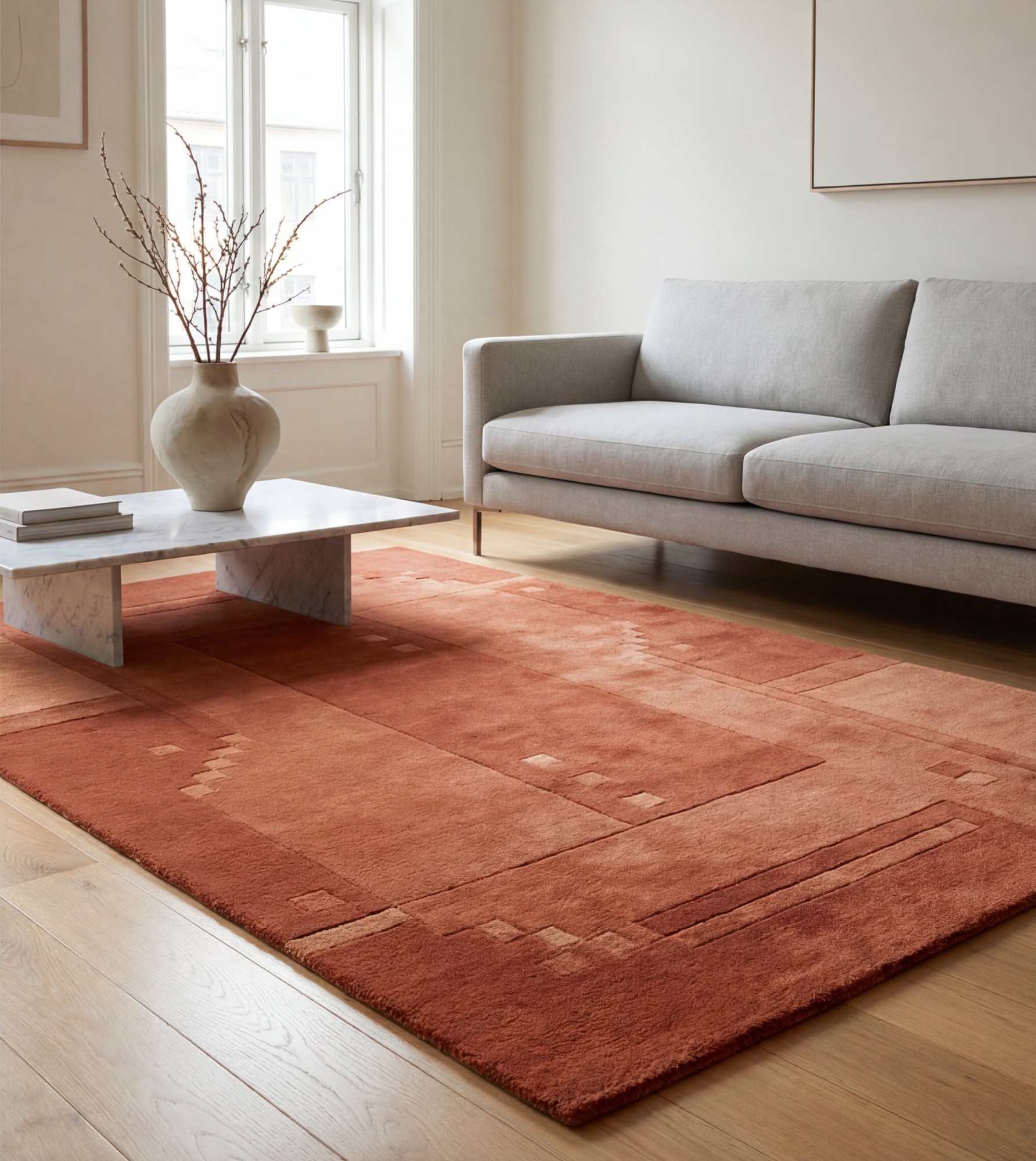 Rust Archive Heritage Rug