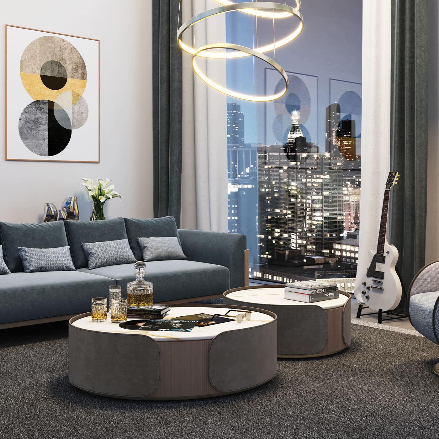 Marble Artisan Coffee Table