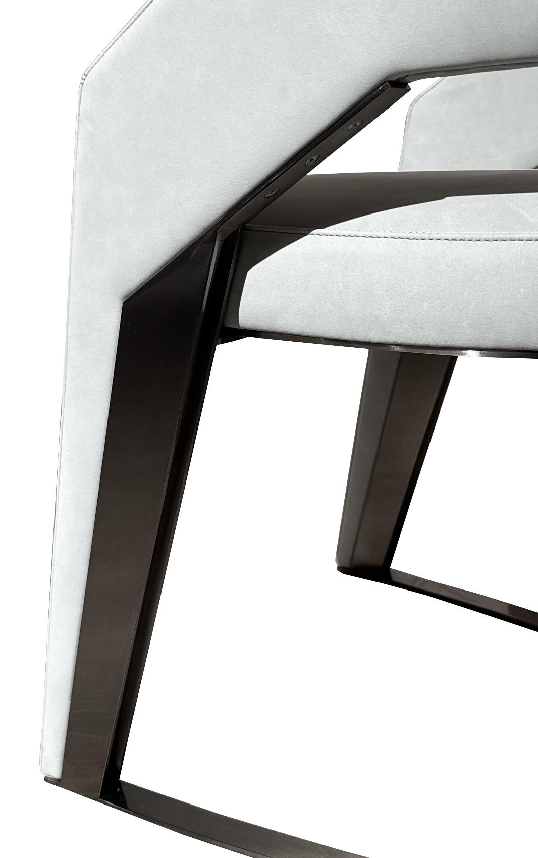 Wally Curved Designer Dining Chair