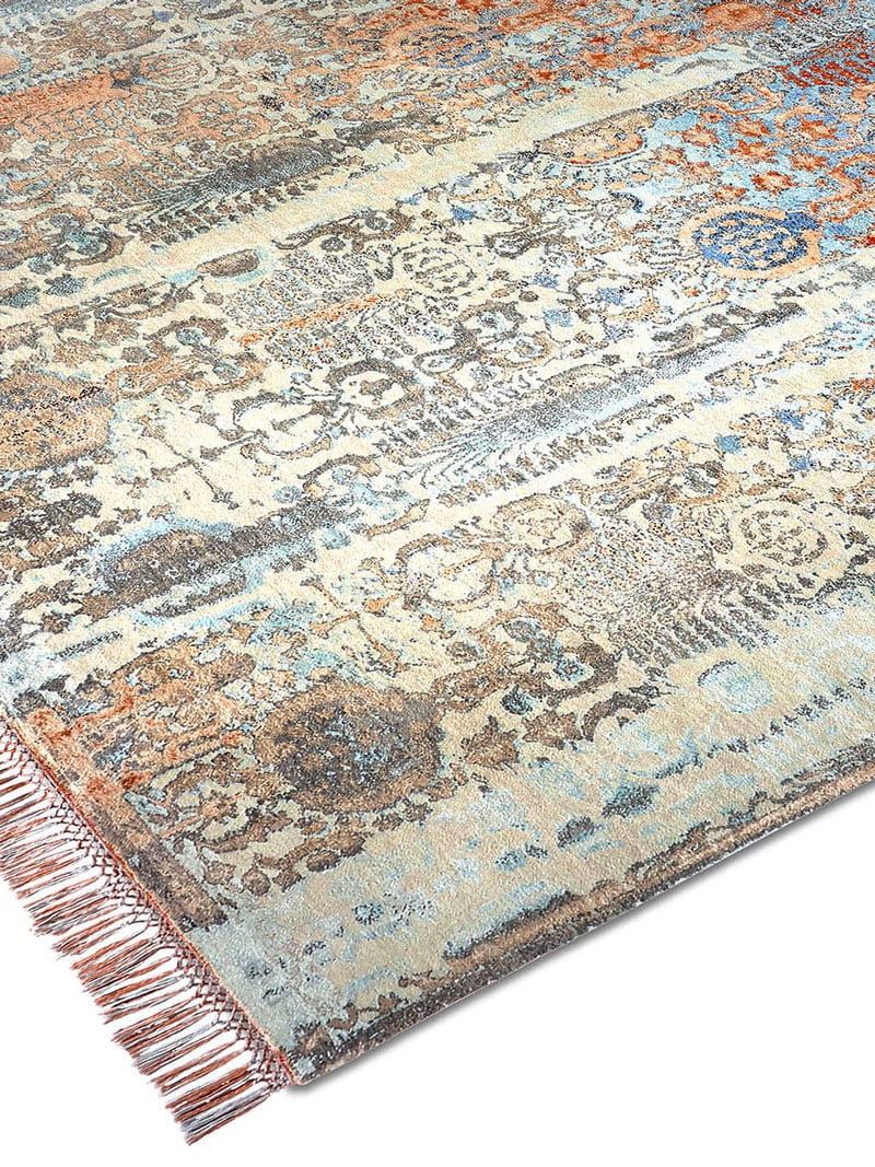 Woods Handmade Luxury Rug | Size: 122 × 183 cm