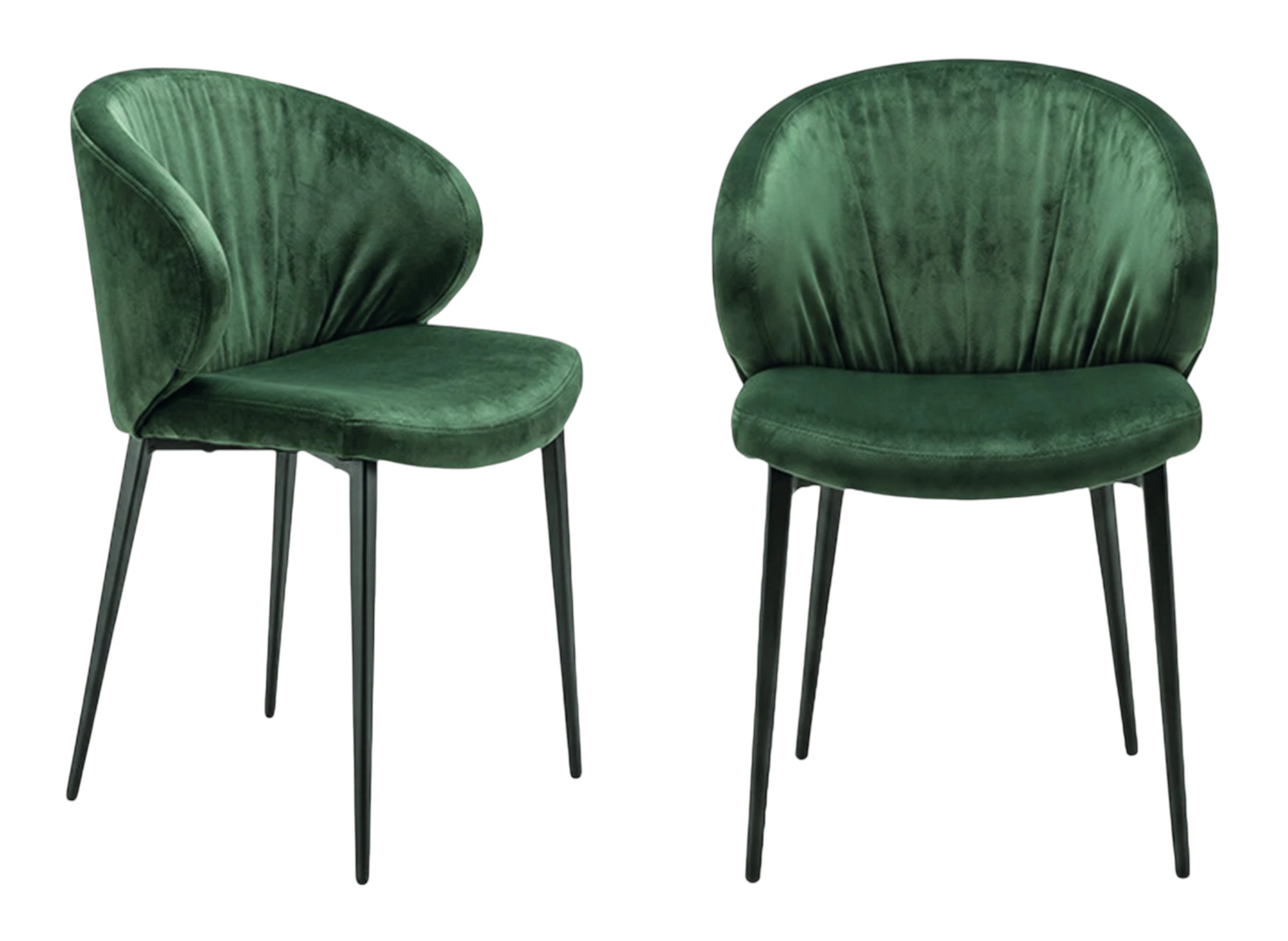 Mezzaluna Comfort Green Chair