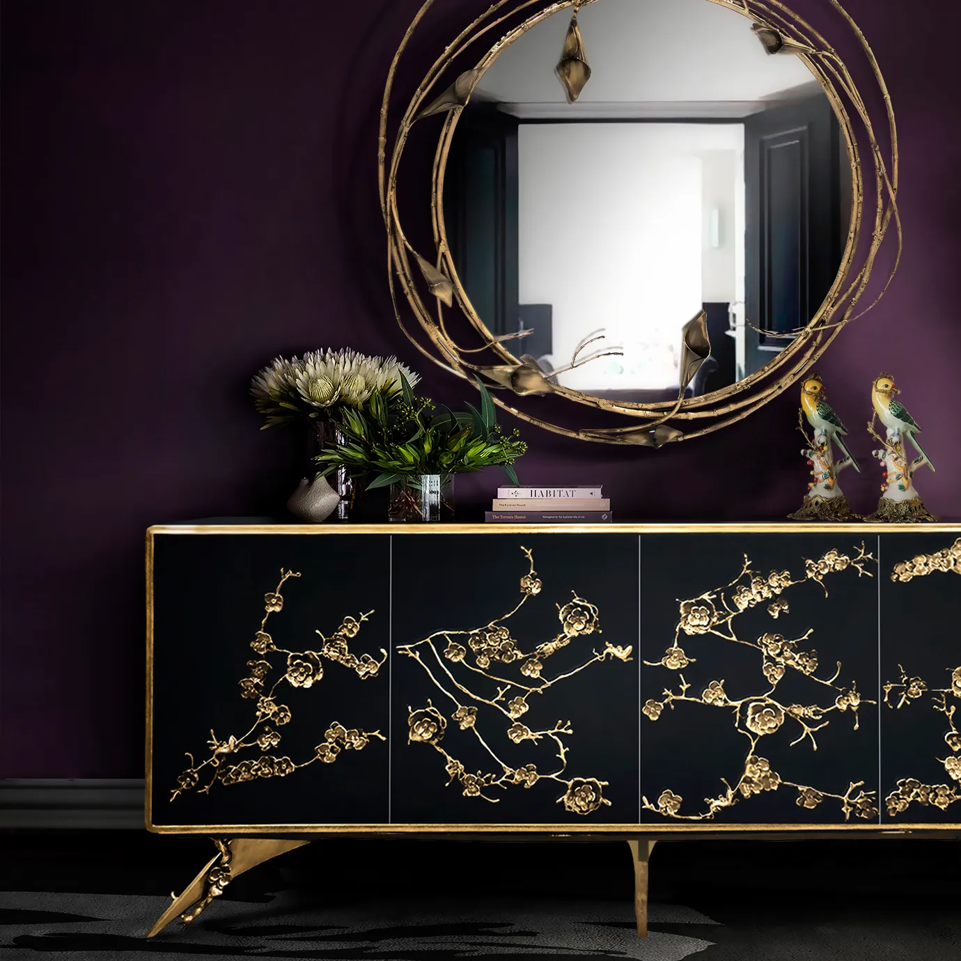 Mirage Lacquer Sideboard