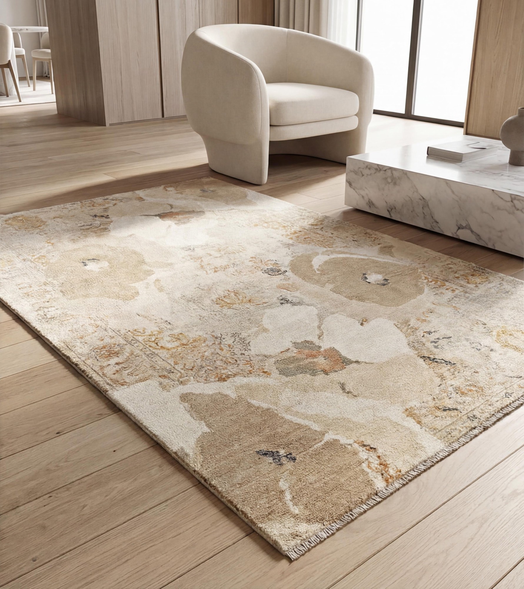 Stone Medallion Signature Rug