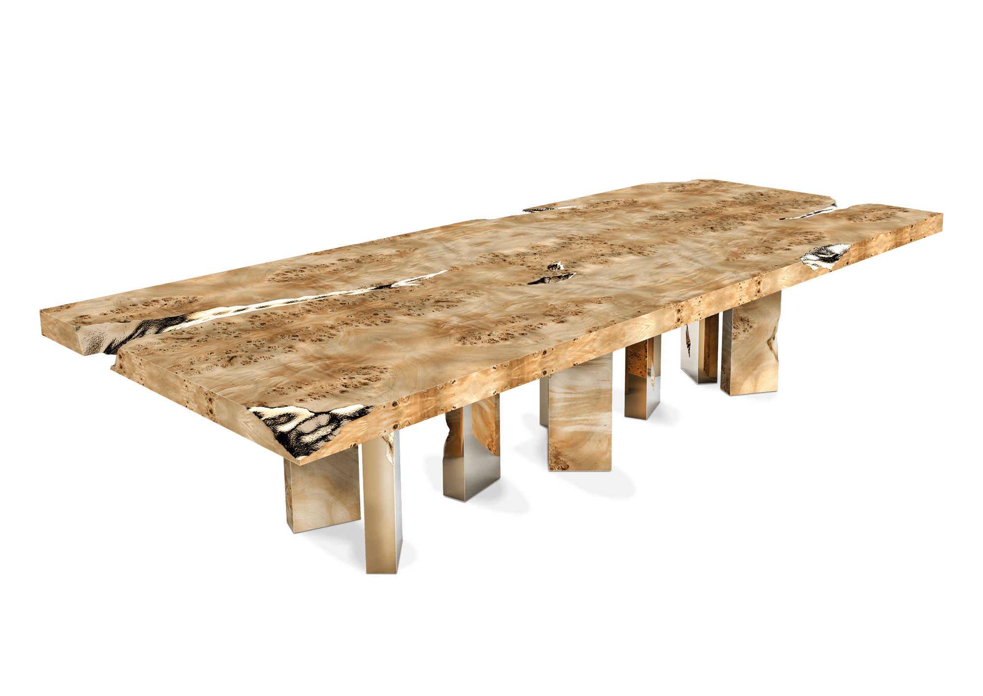 Poplar Luxe Dining Table